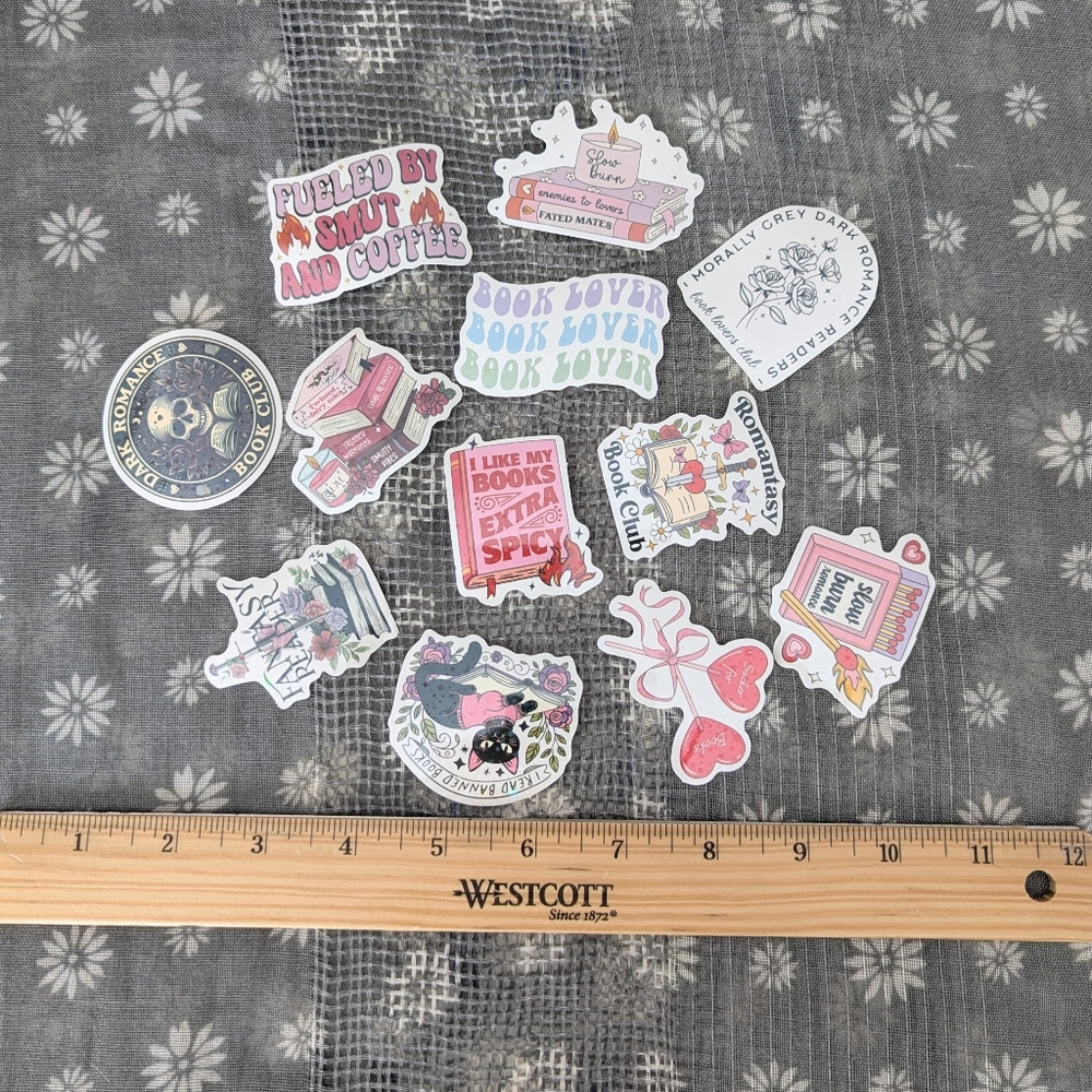 Book Lover Sticker Set - Picture 2 of 2